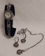 Schmuckset uhr herz gebraucht kaufen  Deutschland