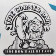 1980s The Corner Bar restaurante menu cachorro-quente Hall Of Fame Rockford Michigan #1 comprar usado  Enviando para Brazil