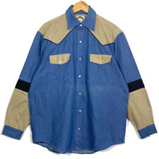 Chemise jean cowboy d'occasion  Montpellier-