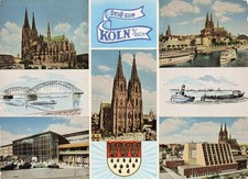 Kolonia - Katedra, Nadrenia Północna-Westfalia, RFN, karta przebiegła 1967 na sprzedaż  Wysyłka do Poland