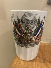 Antik friedensfeier tasse gebraucht kaufen  Versand nach Germany