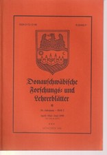 Donauschwaben donauschwäbisch gebraucht kaufen  Landshut
