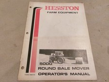 Hesston 5000 round for sale  Jasper