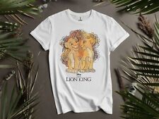 Camiseta unissex masculina feminina Disney O Rei Leão Simba e Nala K408 comprar usado  Enviando para Brazil