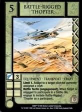 Battle rigged thopter usato Battle rigged thopter usato  Italia