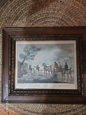 Lithographie ancienne encadré d'occasion  Toulon-