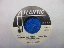 JOAO GILBERTO-VG++ BOLINHA DE PAPEL/VOCE E EU-LATIN-ATLANTIC WHITE LABEL PROMO comprar usado JOAO GILBERTO-VG++ BOLINHA DE PAPEL/VOCE E EU-LATIN-ATLANTIC WHITE LABEL PROMO comprar usado  Enviando para Brazil