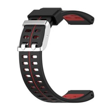 Pulseira de relógio de silicone para Polar V800 pulseira de substituição (preto vermelho), usado comprar usado  Enviando para Brazil