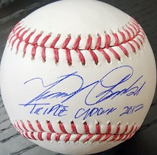 Miguel Cabrera autografado OMLB beisebol inscrito coroa tripla 2012 Beckett certificado de autenticidade comprar usado  Enviando para Brazil