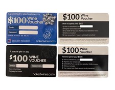 100 wine voucher for sale  New York