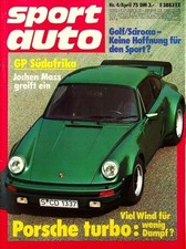 Usado, 2) Sport Auto 04/1975 - VW Golf I LS Oettinger mit - VW SP2 do Brasil mit 65PS comprar usado  Enviando para Brazil