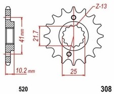 Pignon sortie boite d'occasion Pignon sortie boite d'occasion  Lambersart