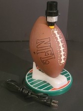 TESTADO BOM Abajur de Mesa Vintage NFL Futebol com Camiseta Kick Off 11,5" de Altura comprar usado  Enviando para Brazil