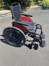 Wheelchair lightweight folding for sale  STOKE-ON-TRENT