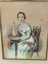 Tableau miniature portrait d'occasion  Neuilly-Plaisance