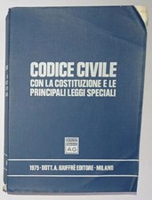 Libro codice civile usato  Trieste