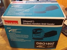NOVA LIXADEIRA MAKITA SEM FIO 5" ÓRBITA ALEATÓRIA XOB01 18 V LI-ION DBO180 SOMENTE PELE! comprar usado  Enviando para Brazil