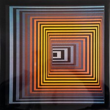 Vasarely heliogravur progressi gebraucht kaufen  Potsdam