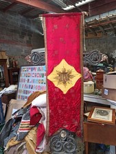 Bannière religieuse ancienne d'occasion Bannière religieuse ancienne d'occasion  Valenciennes