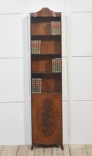 Mahogany open bookcase for sale  CHESTER