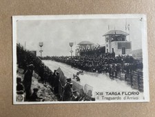 m) Cartolina 13x9cm XIII Targa Florio auto automobilismo traguardo  comprar usado  Enviando para Brazil