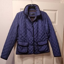 Blue quilted zara for sale  LEEK