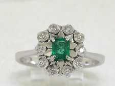 Smaragd ring 750 gebraucht kaufen  Idar-Oberstein