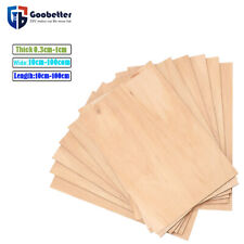 Usado,  Folhas de madeira balsa madeira de baixo folhas de madeira fina hobby madeira MDF madeira faça você mesmo 1-20 peças comprar usado  Enviando para Brazil
