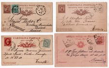 Cartoline postali regno usato  Crema