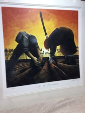 Mackenzie thorpe mounted for sale  WOLVERHAMPTON