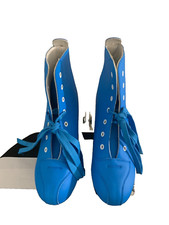 NOVO Xudrez skate clássico EU41 EUA masculino 7.5 feminino 9 azul rolo duplo couro comprar usado  Enviando para Brazil