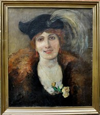 Huile toile école d'occasion Huile toile école d'occasion  Castelnaudary