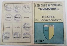Tessera associazione sportiva usato  Roma