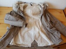 Parka jacke beige gebraucht kaufen  Uetze
