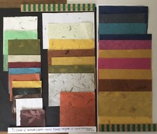 Pieces handmade paper for sale  NEWHAVEN