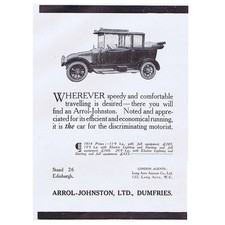 Arrol johnston ltd for sale  GLASGOW