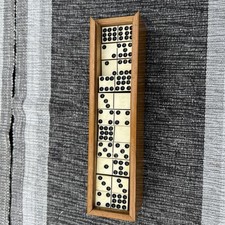 Antikes dominospiel steine gebraucht kaufen  Waldheim