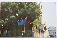 Connecticut CT Stonington Calvário Igreja Episcopal Cartão Postal Antigo Vintage PC, usado comprar usado  Enviando para Brazil