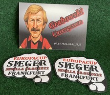 Frankfurt fan aufnäher gebraucht kaufen  Allenfeld, Boos, Hargesheim