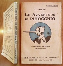 Collodi avventure pinocchio usato  Roma