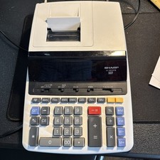 Calculadora de impressão eletrônica Sharp EL-2630P 12 dígitos comprar usado  Enviando para Brazil