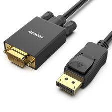 Adaptador DisplayPort para VGA, Benfei DP DisplayPort para cabo VGA 6 pés comprar usado  Enviando para Brazil