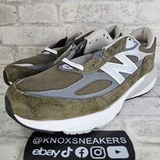 Tênis New Balance 990v6 verde oliva cinza U9900G6 masculino tamanho 13 comprar usado  Enviando para Brazil