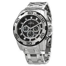 Usado, Relógio masculino Invicta Pro Diver cronógrafo mostrador preto 22318 comprar usado  Enviando para Brazil