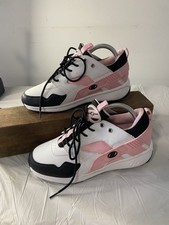 Tênis de skate feminino Heelys Force branco/rosa/preto-tamanho 9-novo sem etiquetas-aposentado comprar usado  Enviando para Brazil