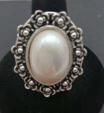Statement ring silberfarben gebraucht kaufen  Wittenberg
