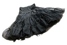 Black petticoat crinoline d'occasion  Expédié en Belgium