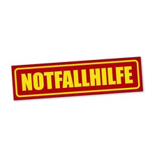 Notfallhilfe magnetschild auto gebraucht kaufen  Leipzig