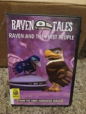 Raven Tales and The First People Rare HTF TV SHOW  DVD Former Library Copy comprar usado  Enviando para Brazil