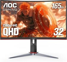 Monitor para jogos AOC CQ32G2S 32" curvo sem moldura 2K QHD comprar usado  Enviando para Brazil